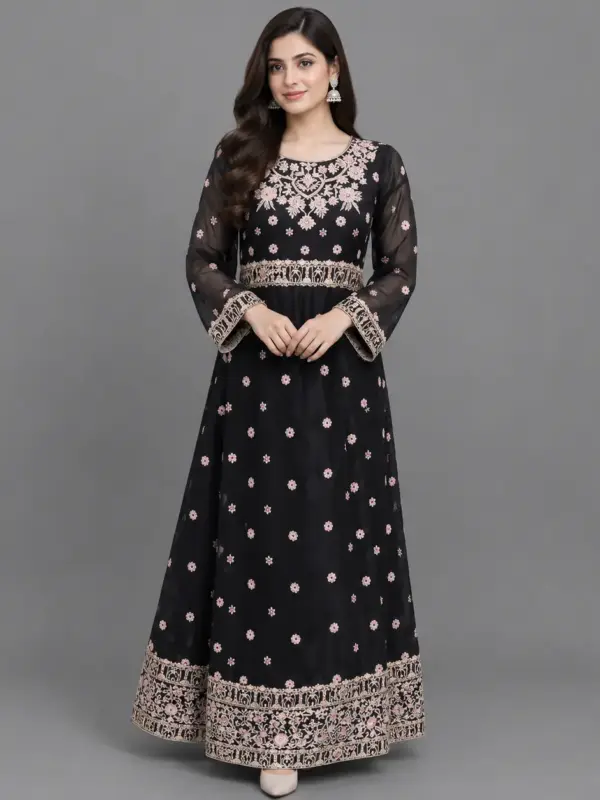 Shafoon Embroidered Maxi | Kehkashan Collection